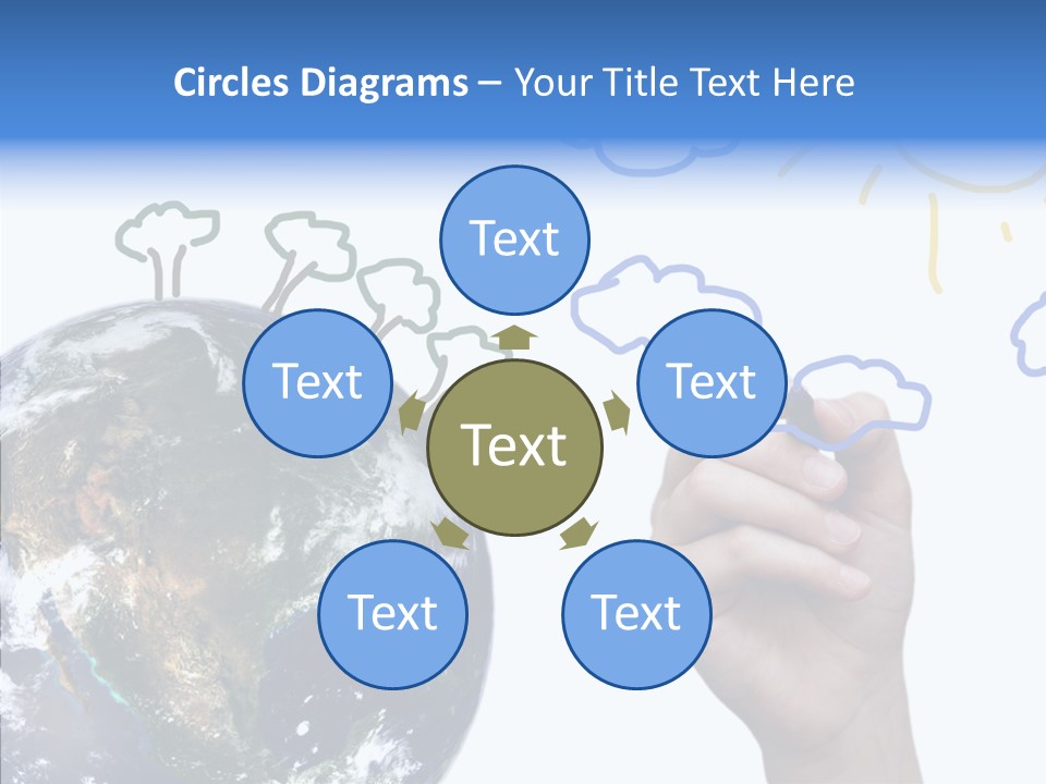 Togetherness Closeup Grandmother PowerPoint Template