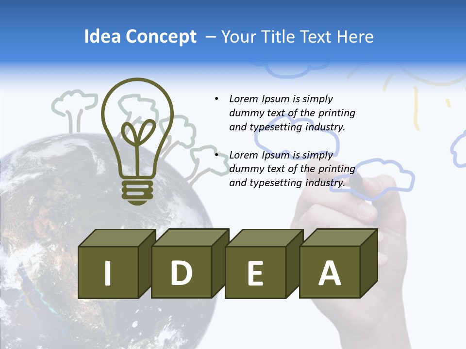 Togetherness Closeup Grandmother PowerPoint Template