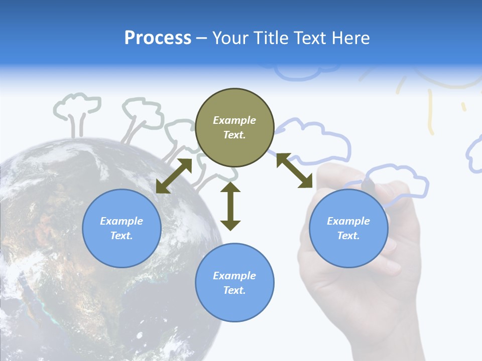 Togetherness Closeup Grandmother PowerPoint Template