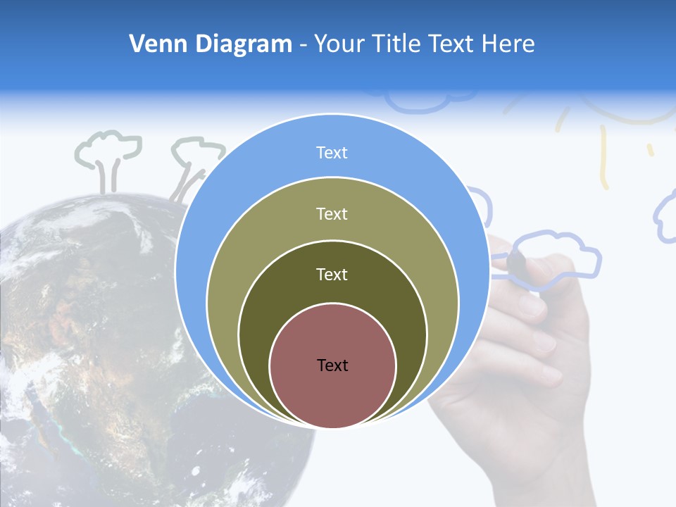 Togetherness Closeup Grandmother PowerPoint Template