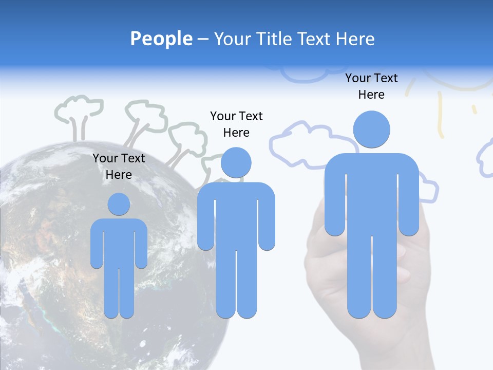 Togetherness Closeup Grandmother PowerPoint Template