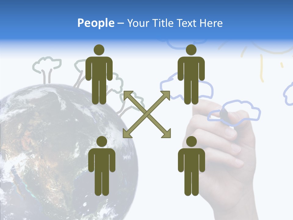 Togetherness Closeup Grandmother PowerPoint Template