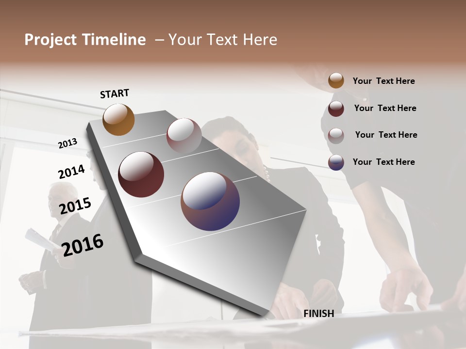 Togetherness Helping Hand Caregiver PowerPoint Template
