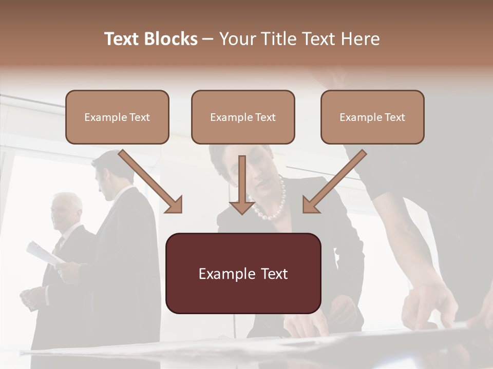 Togetherness Helping Hand Caregiver PowerPoint Template