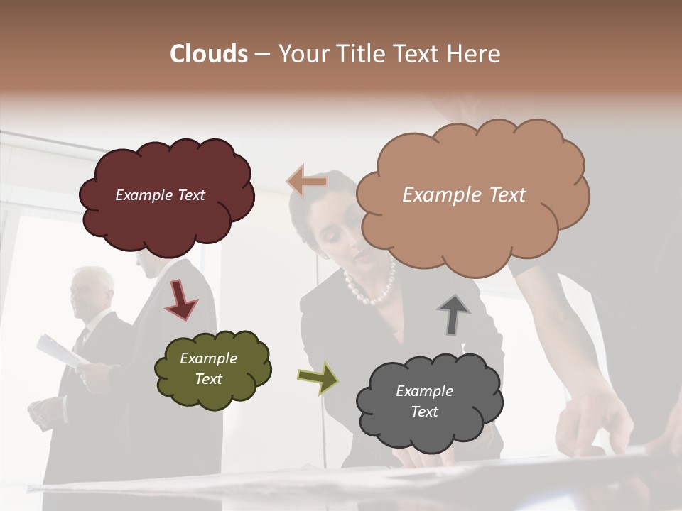 Togetherness Helping Hand Caregiver PowerPoint Template