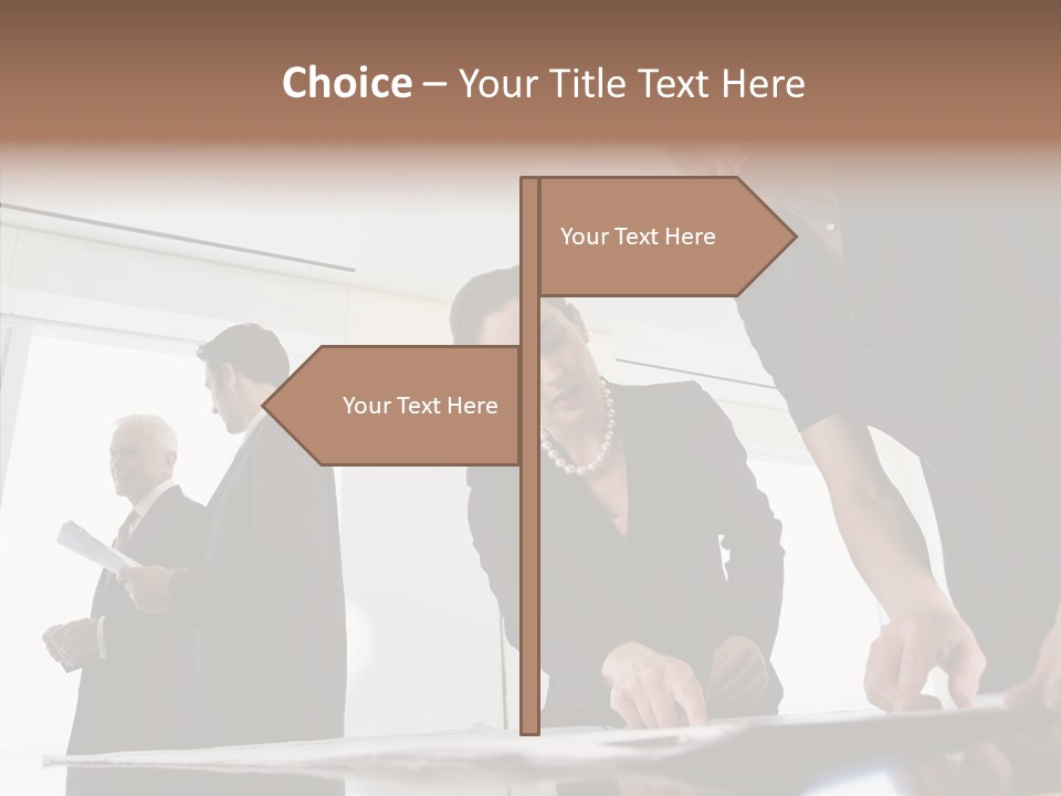 Togetherness Helping Hand Caregiver PowerPoint Template