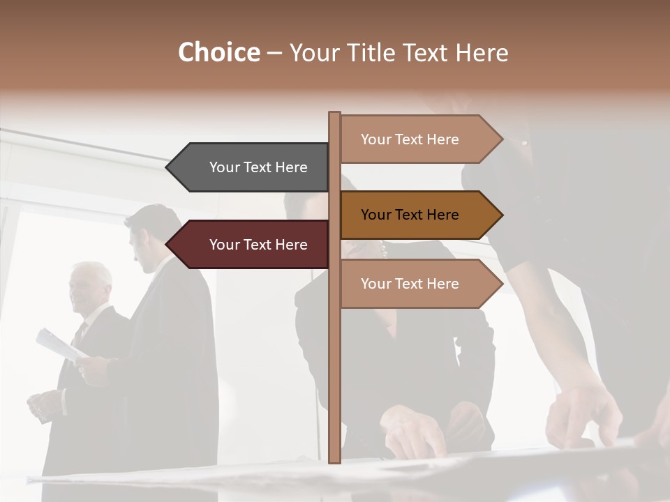 Togetherness Helping Hand Caregiver PowerPoint Template