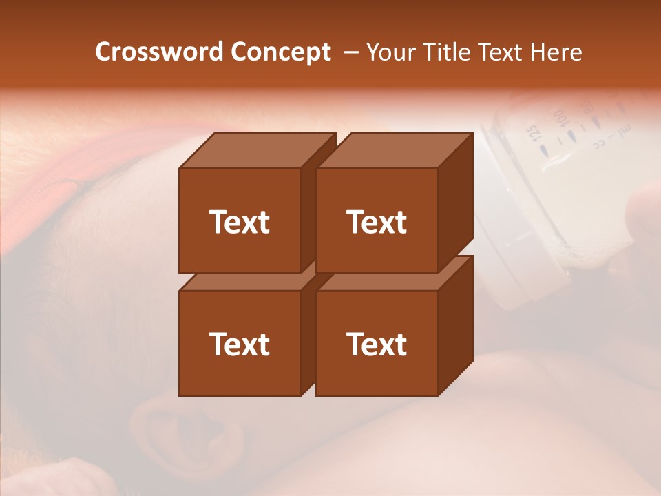 Caregiver  Holding Hands PowerPoint Template