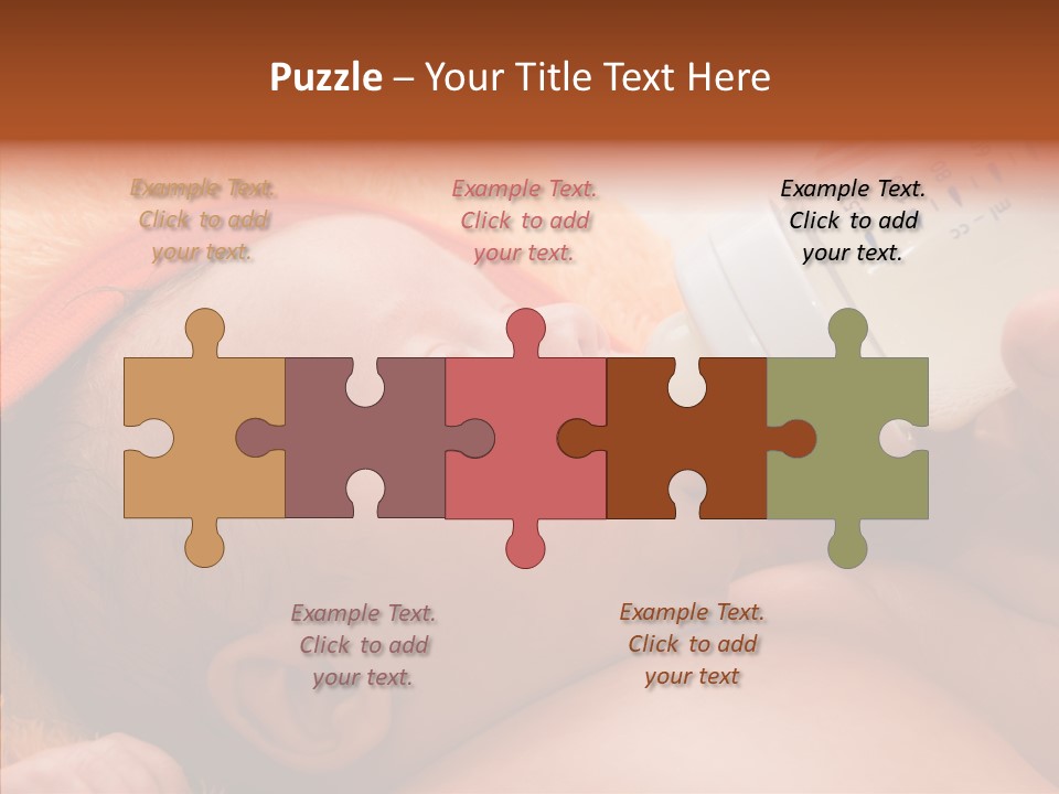 Caregiver  Holding Hands PowerPoint Template