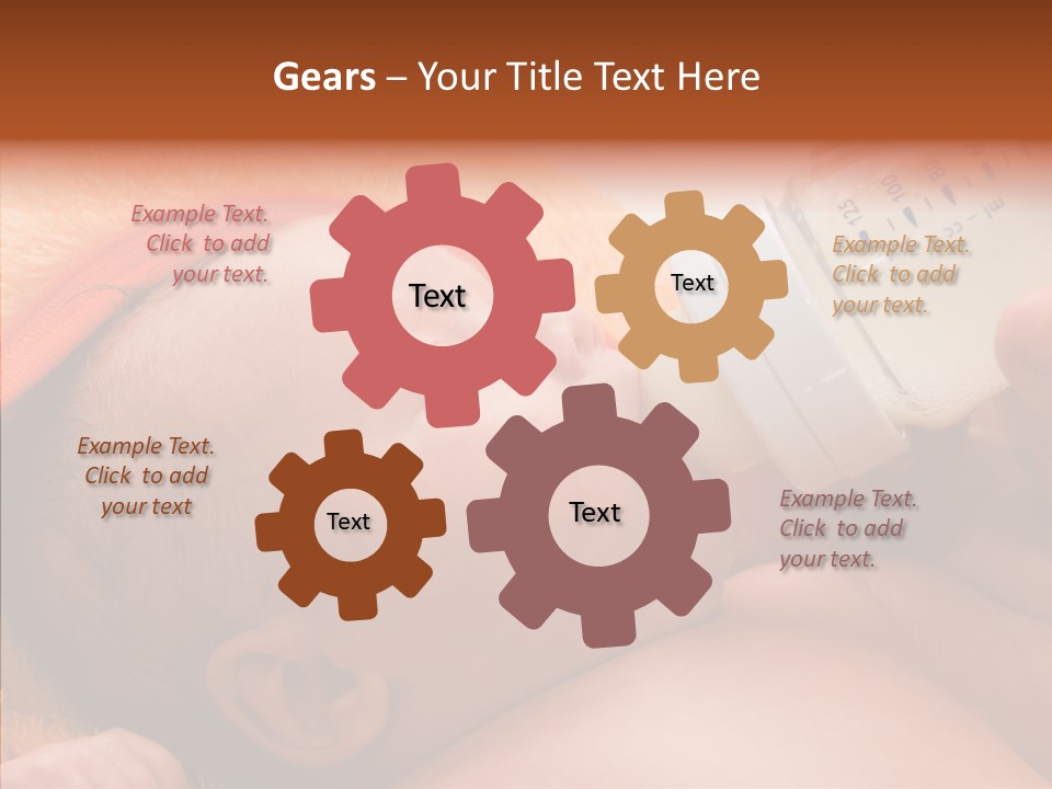 Caregiver  Holding Hands PowerPoint Template