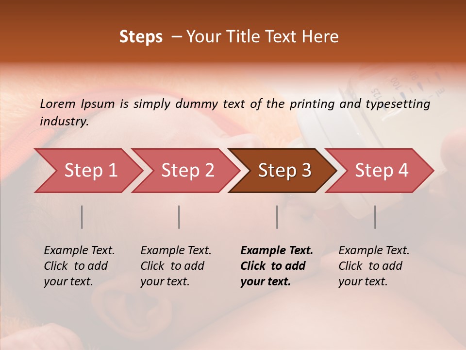 Caregiver  Holding Hands PowerPoint Template