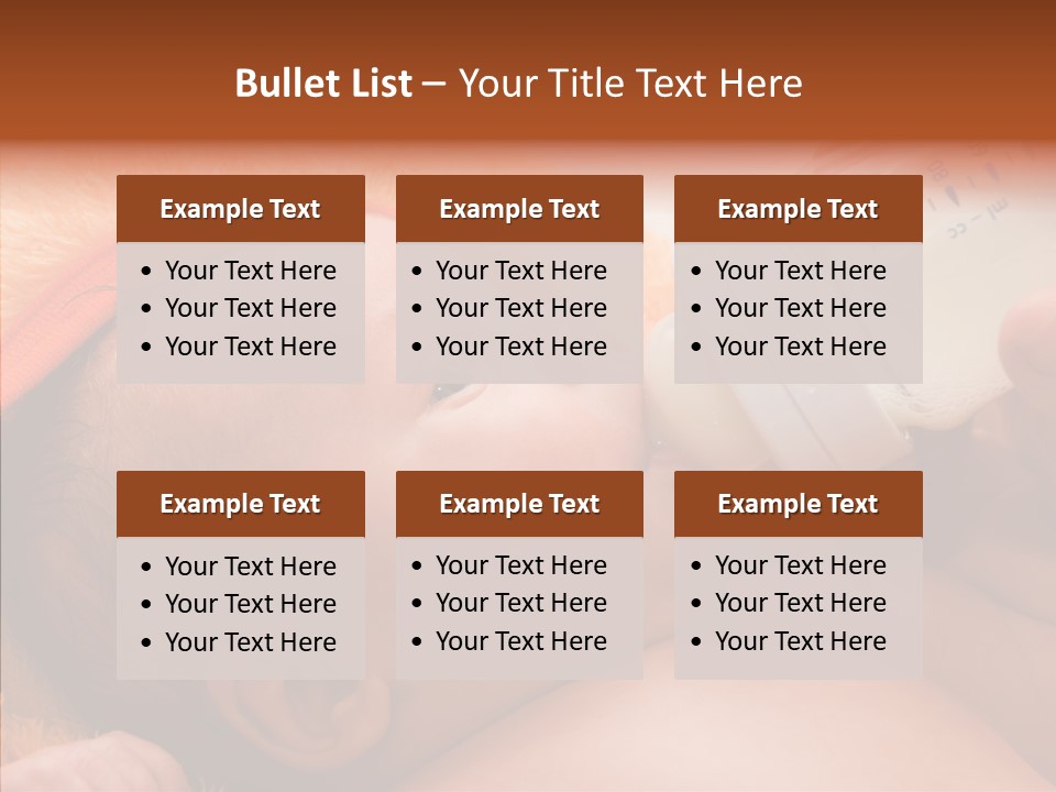 Caregiver  Holding Hands PowerPoint Template