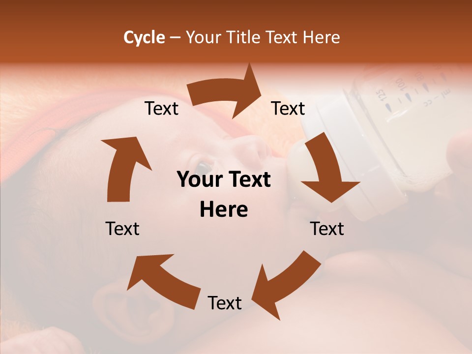 Caregiver  Holding Hands PowerPoint Template