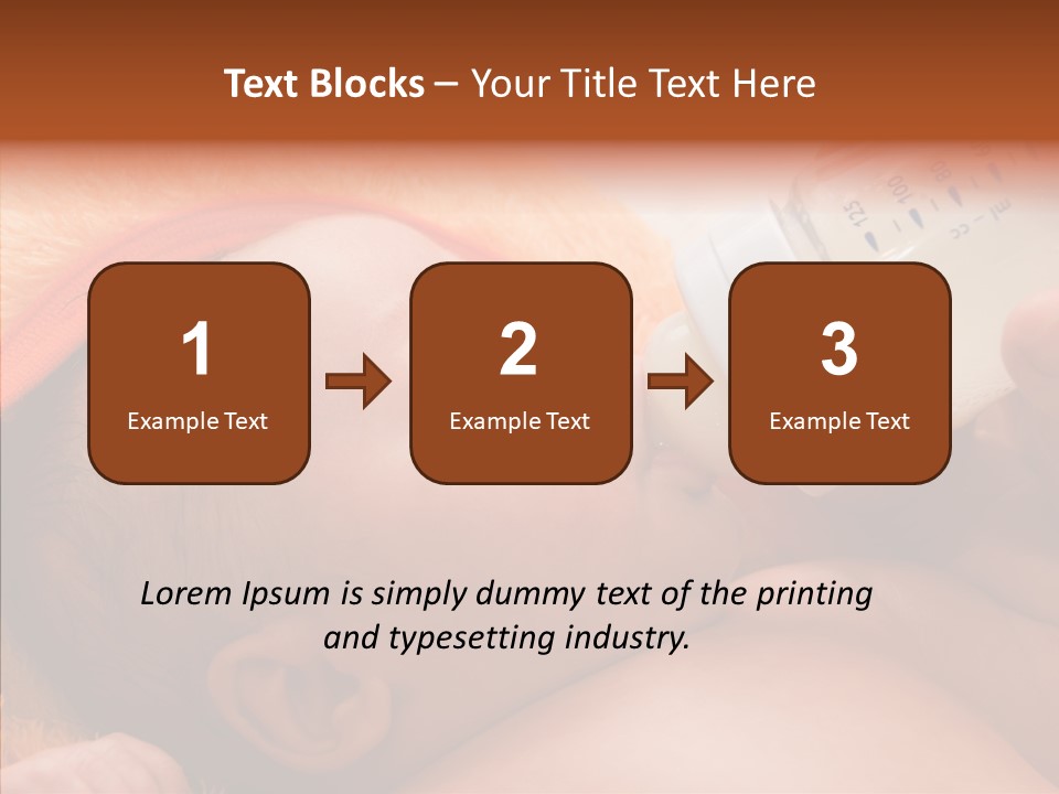 Caregiver  Holding Hands PowerPoint Template