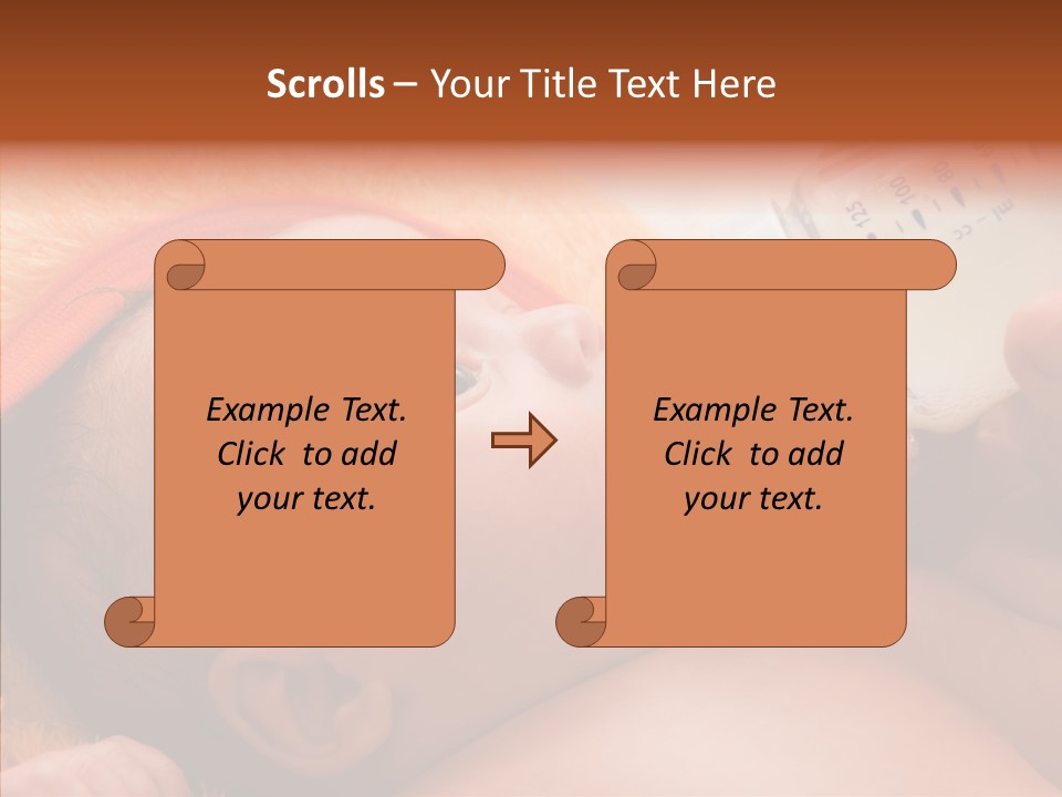 Caregiver  Holding Hands PowerPoint Template