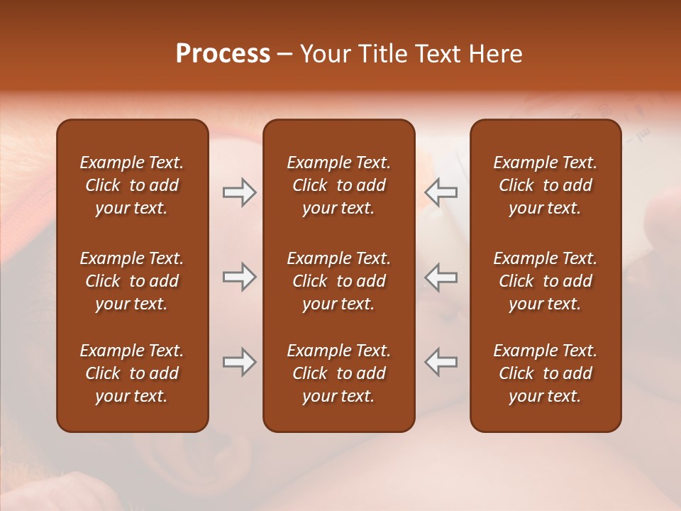 Caregiver  Holding Hands PowerPoint Template