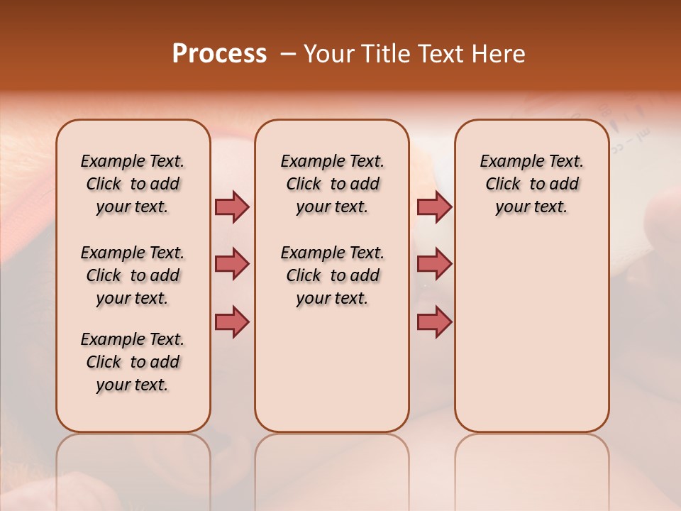 Caregiver  Holding Hands PowerPoint Template
