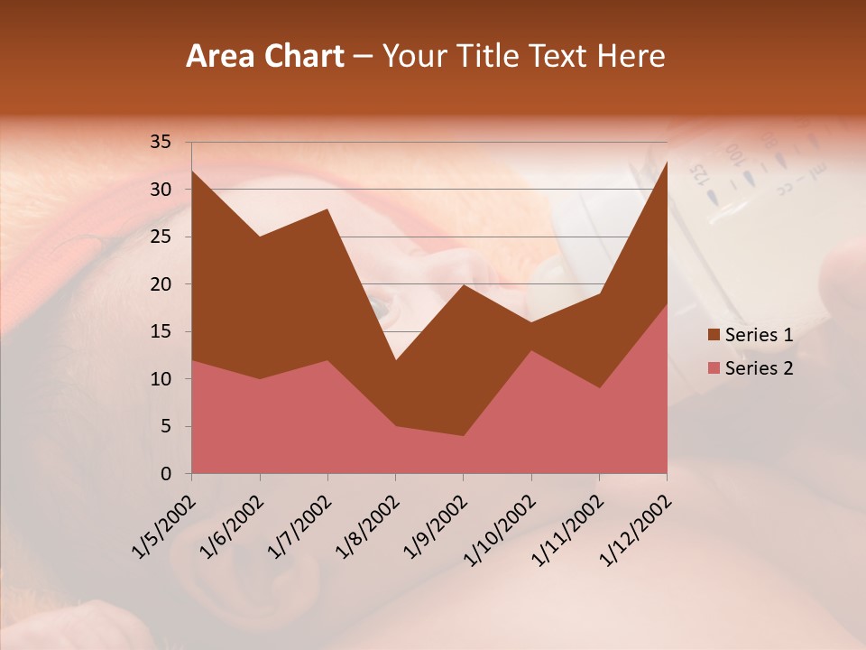 Caregiver  Holding Hands PowerPoint Template