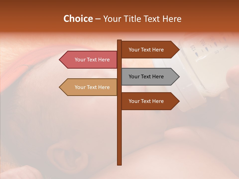 Caregiver  Holding Hands PowerPoint Template