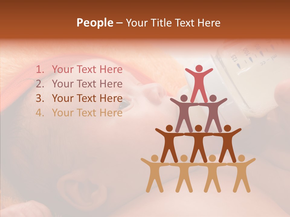 Caregiver  Holding Hands PowerPoint Template