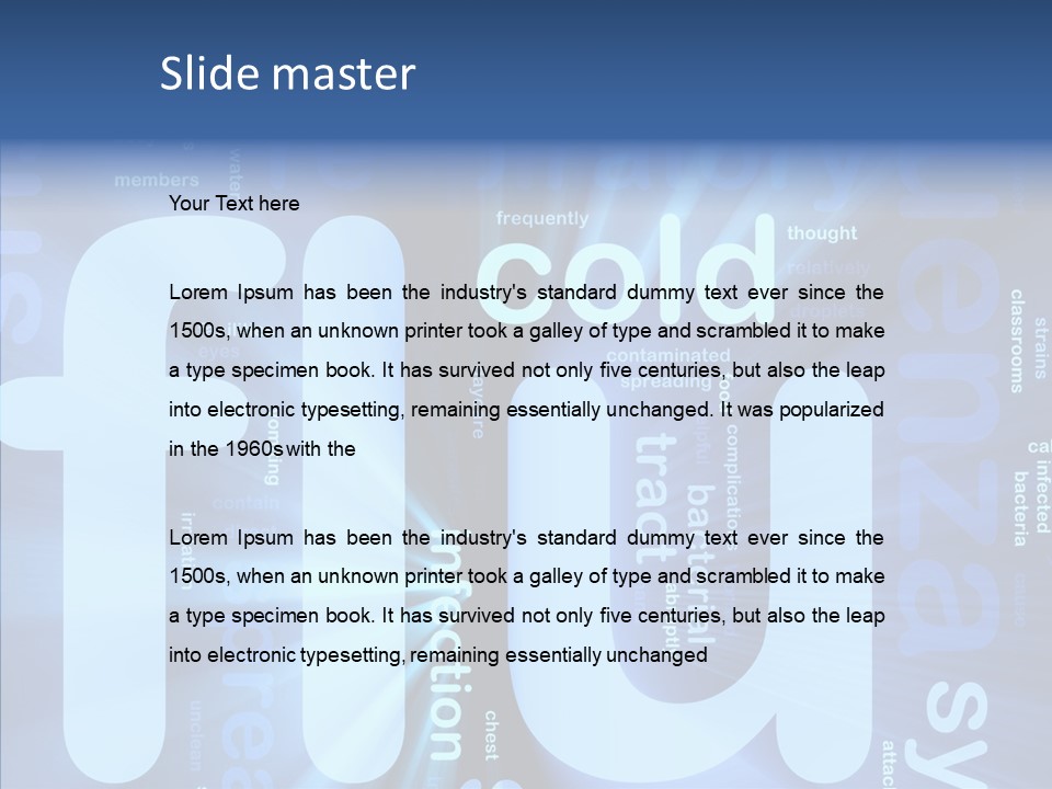 Helping Hand White Human PowerPoint Template