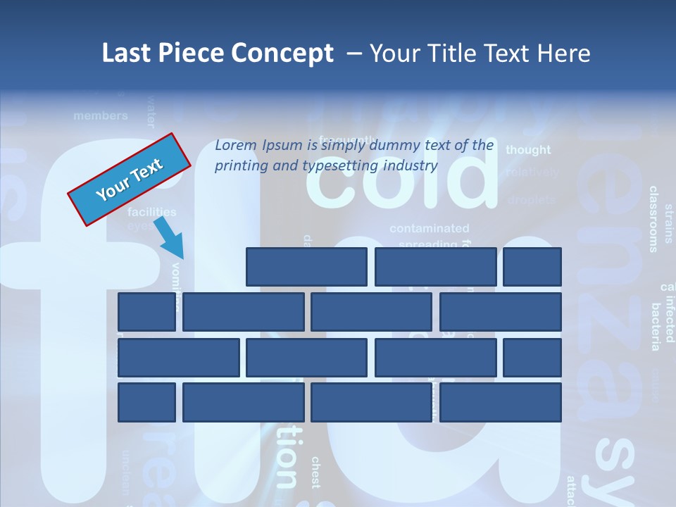 Helping Hand White Human PowerPoint Template