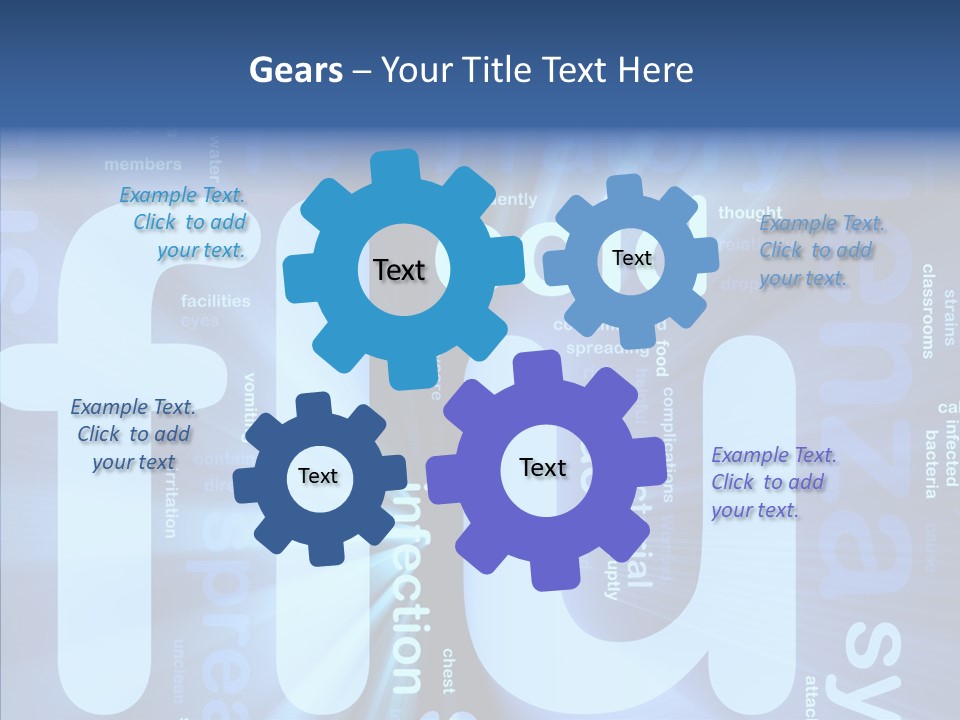 Helping Hand White Human PowerPoint Template