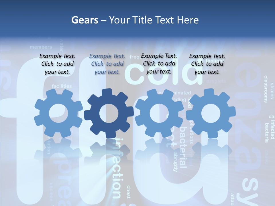 Helping Hand White Human PowerPoint Template