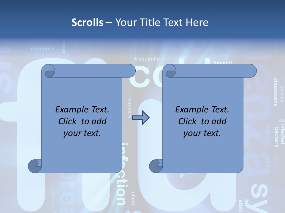 Helping Hand White Human PowerPoint Template