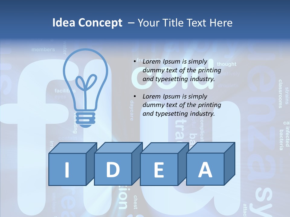 Helping Hand White Human PowerPoint Template