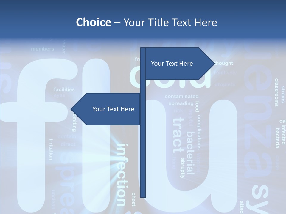Helping Hand White Human PowerPoint Template