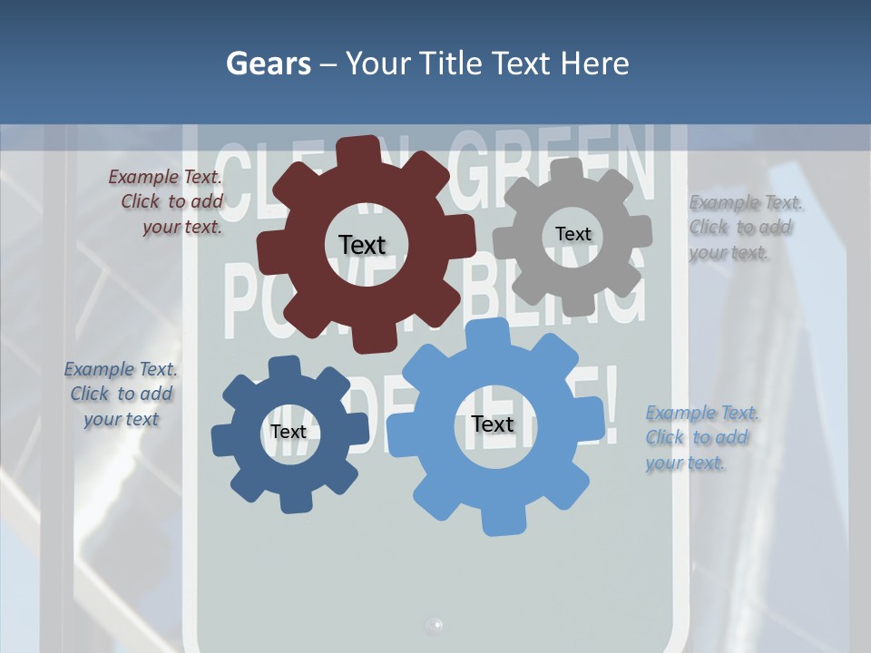 Elderly Young Caregiver PowerPoint Template