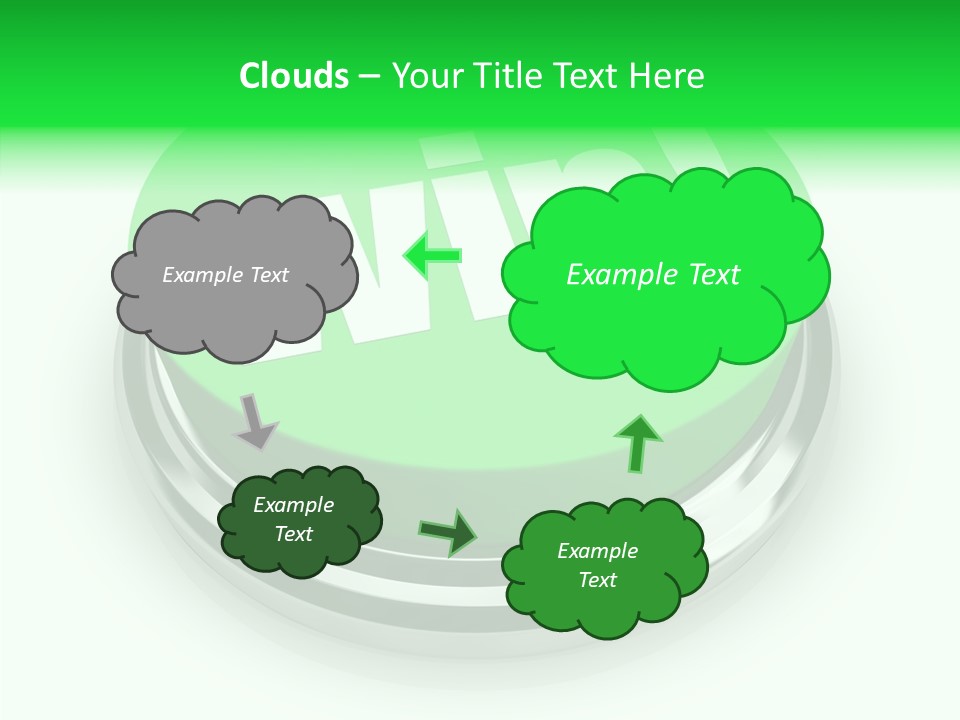 Senior  Helping Hand Senior PowerPoint Template