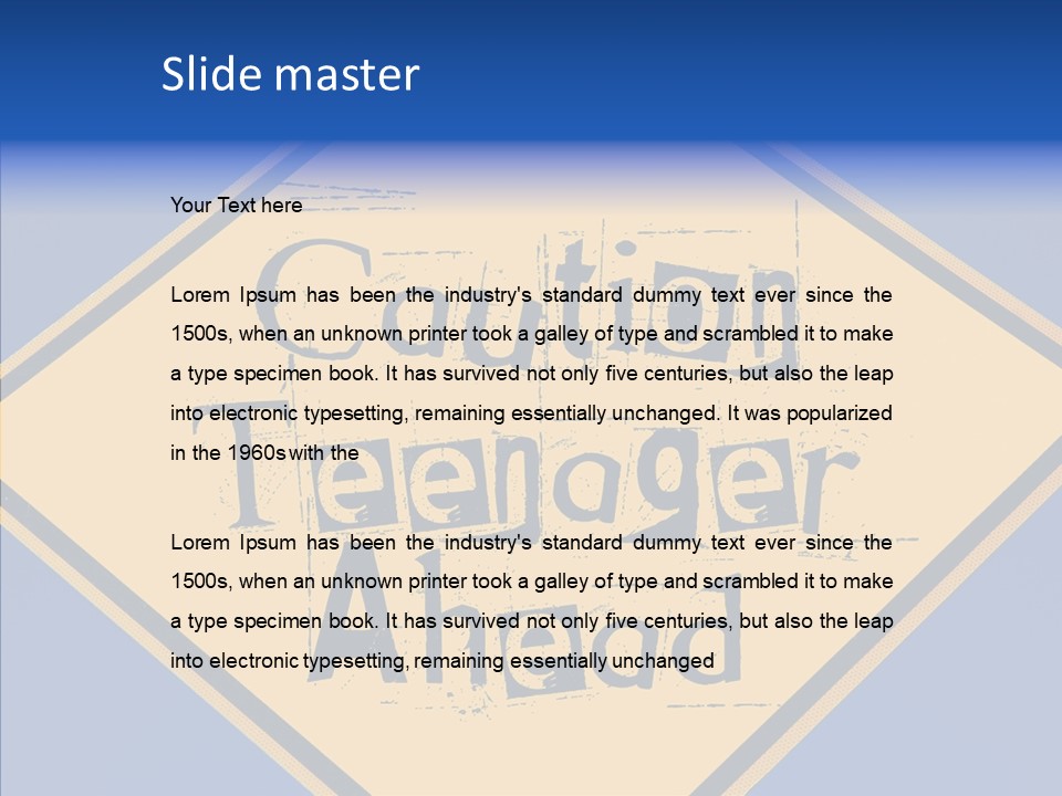 Touching  Two PowerPoint Template