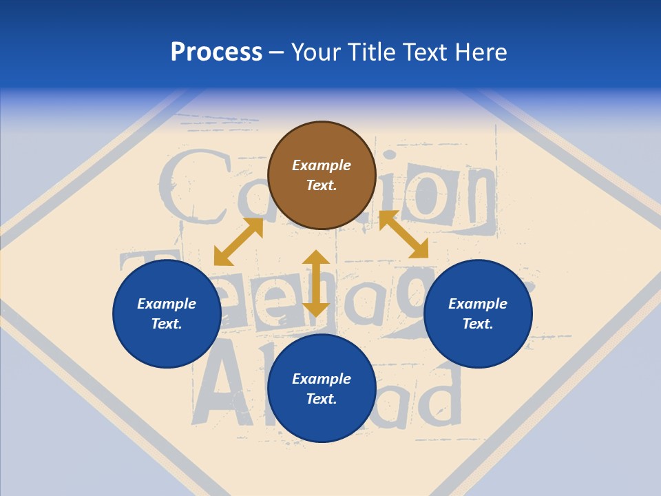 Touching  Two PowerPoint Template