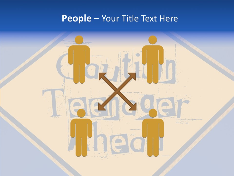 Touching  Two PowerPoint Template