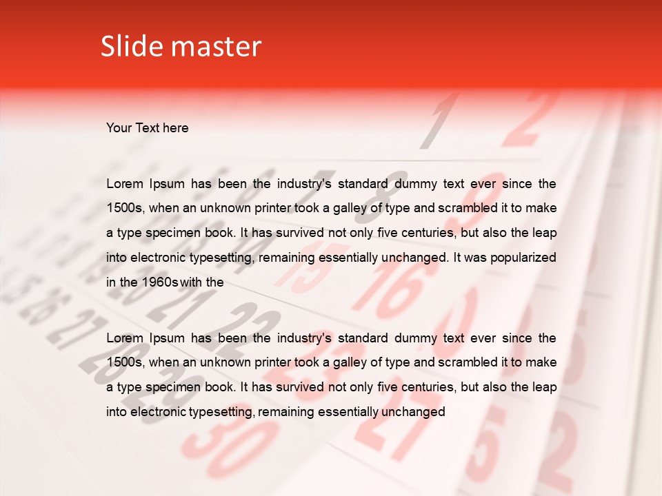 Old White Background Elder PowerPoint Template