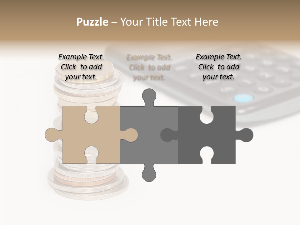 Touching Caregiver Close Up PowerPoint Template