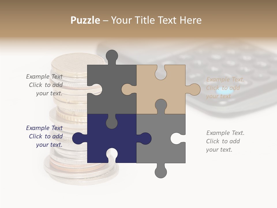 Touching Caregiver Close Up PowerPoint Template