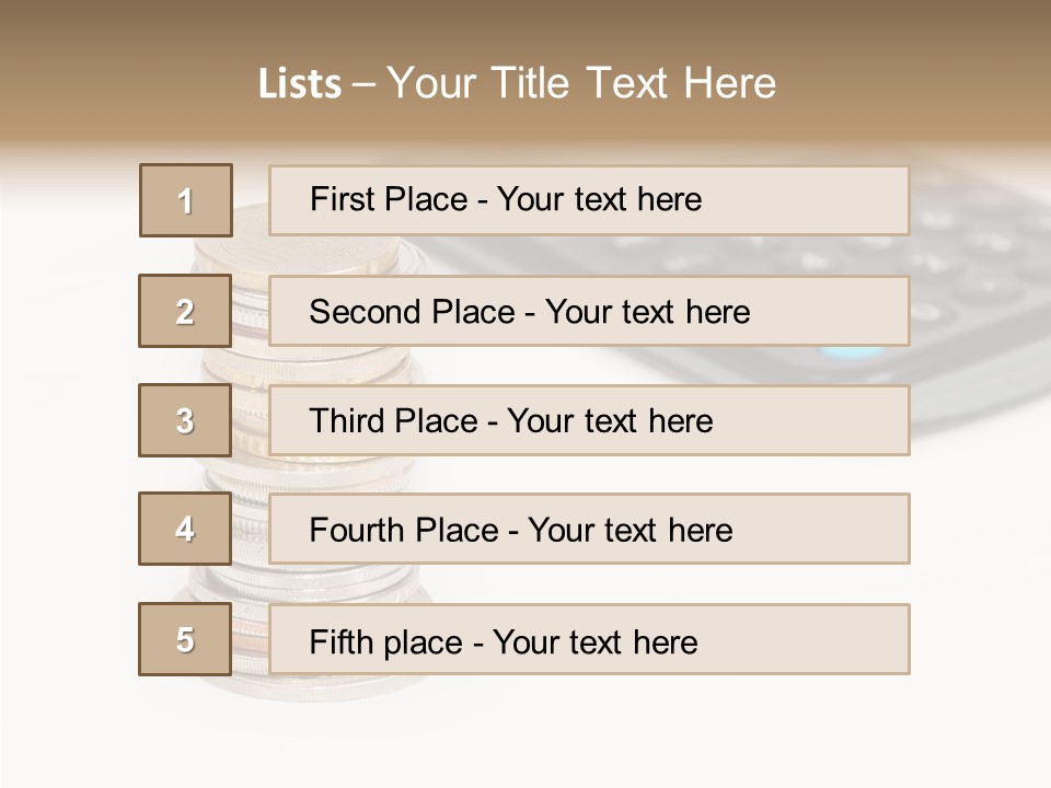 Touching Caregiver Close Up PowerPoint Template