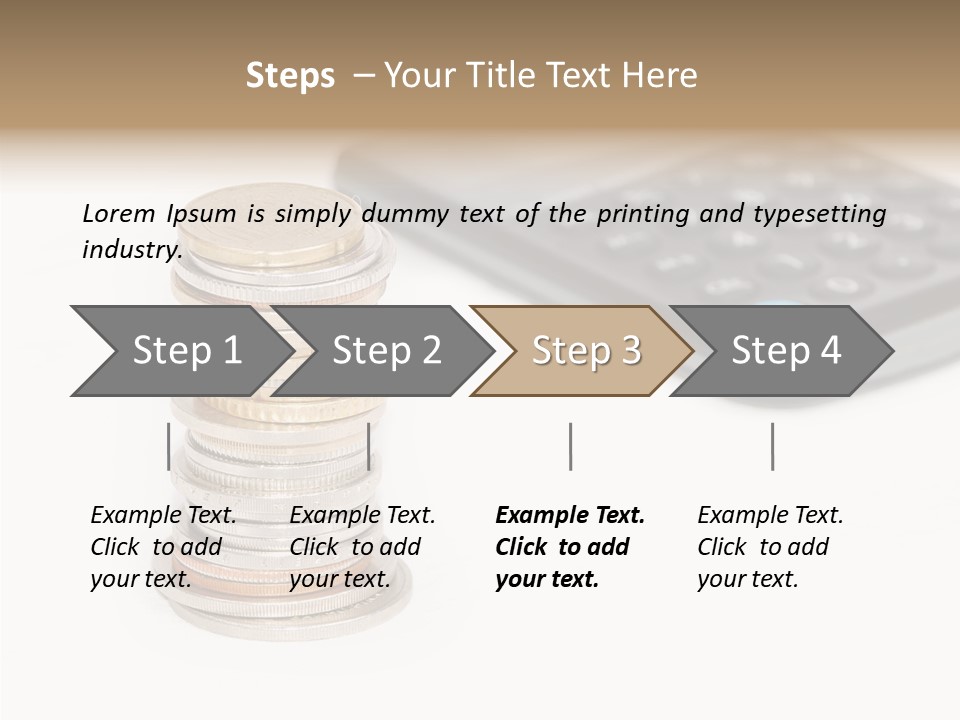 Touching Caregiver Close Up PowerPoint Template