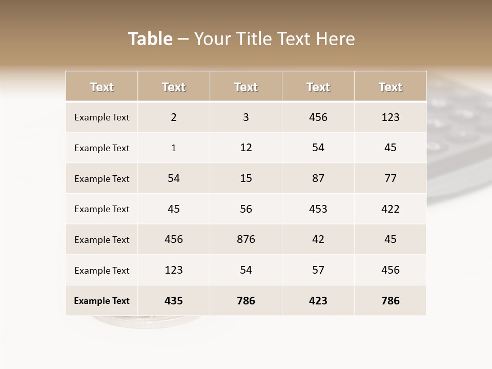 Touching Caregiver Close Up PowerPoint Template