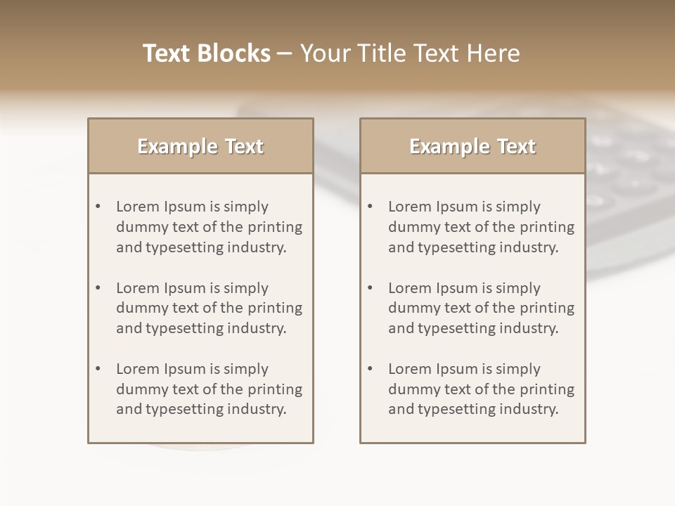 Touching Caregiver Close Up PowerPoint Template