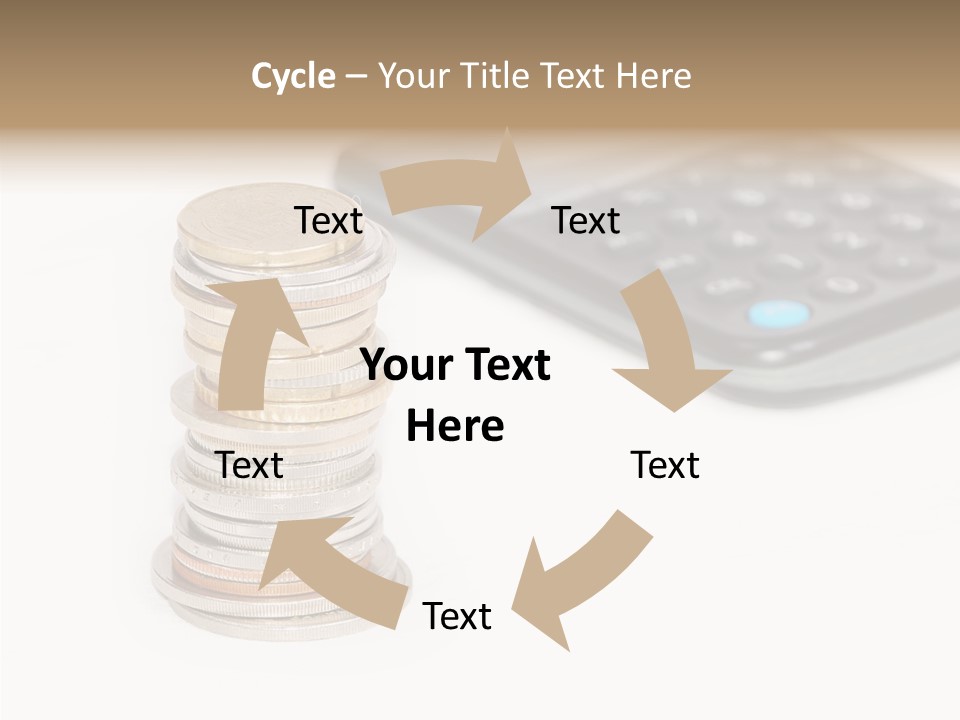 Touching Caregiver Close Up PowerPoint Template