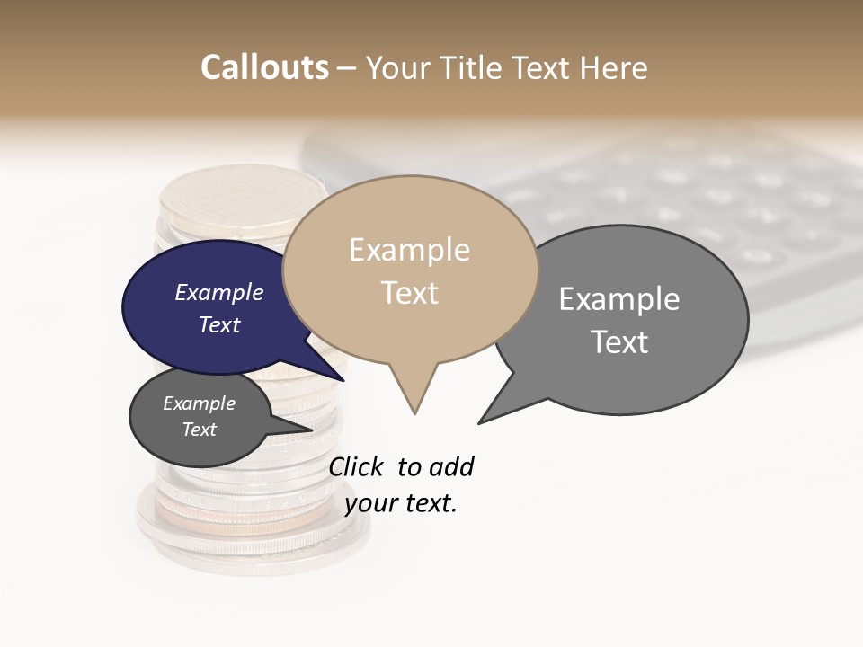 Touching Caregiver Close Up PowerPoint Template