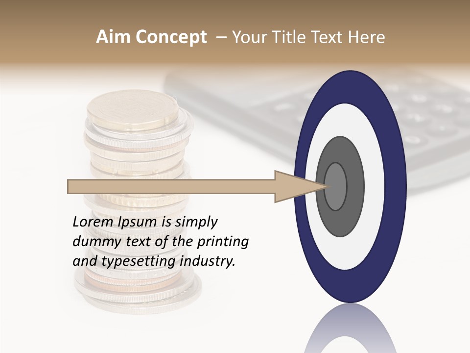 Touching Caregiver Close Up PowerPoint Template