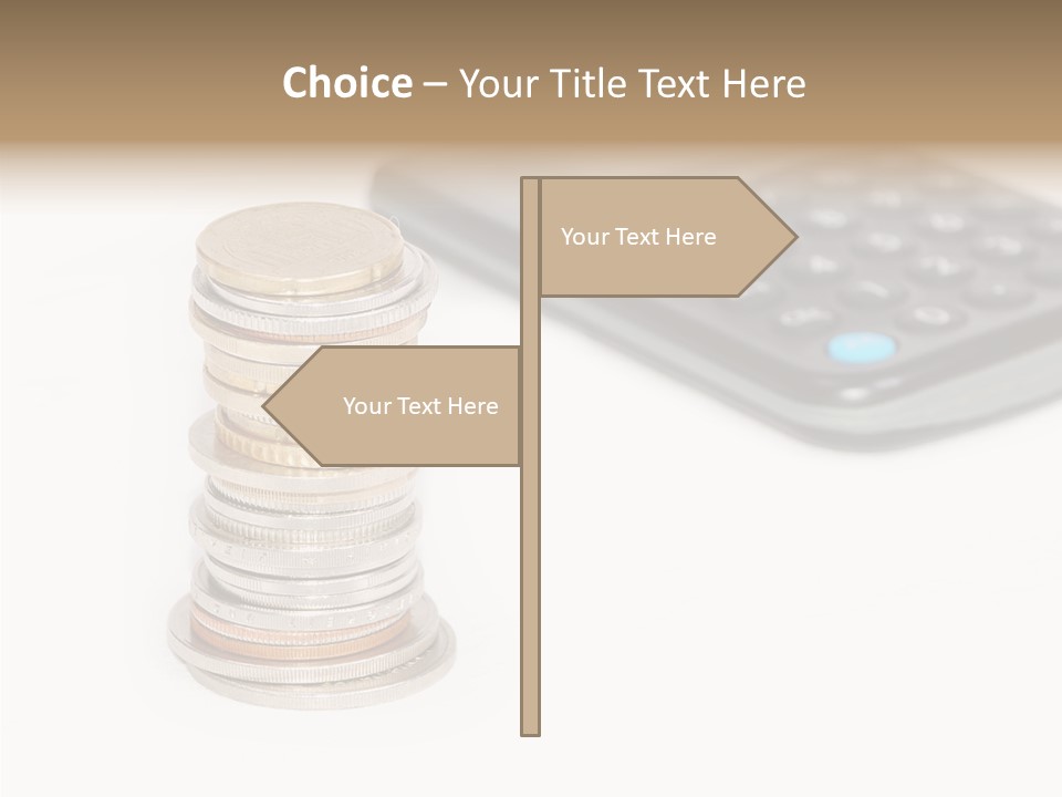 Touching Caregiver Close Up PowerPoint Template