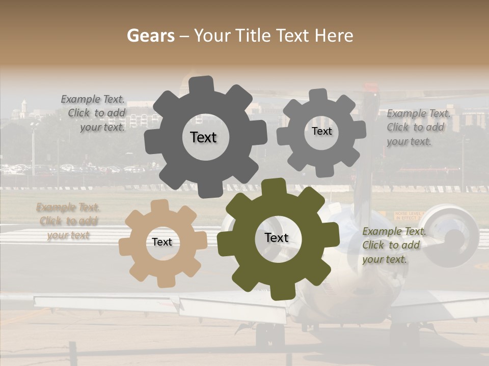 Care Caregiver Finger PowerPoint Template