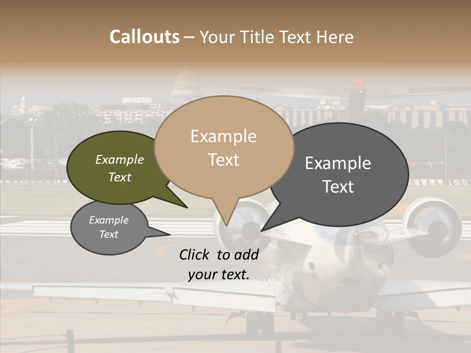 Care Caregiver Finger PowerPoint Template