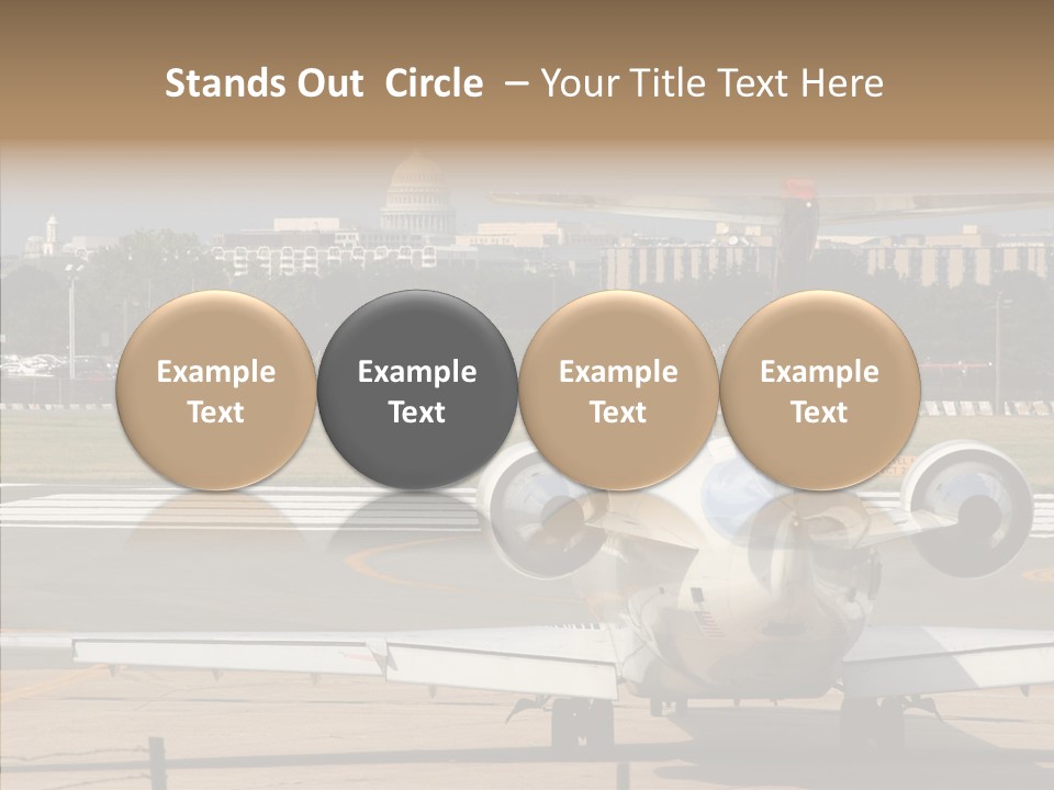 Care Caregiver Finger PowerPoint Template